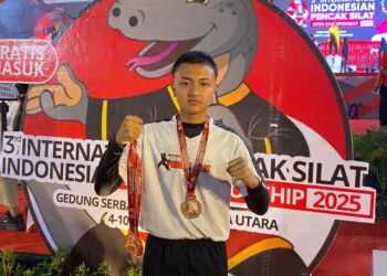 Fitra Ramadhan Harumkan Aceh Tengah di Ajang Pencak Silat Dunia