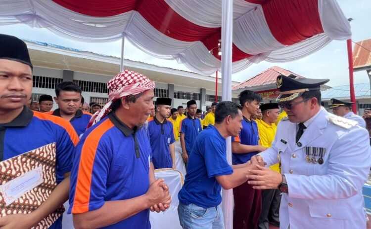 147 Warga Binaan Rutan Takengon Terima Remisi Umum HUT ke-80 RI