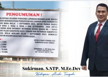 Wacana Retribusi Parkir Musara Alun Berpotensi Ditunda, Begini Kata Kadispora 