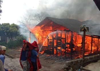 Rumahnya Ludes Terbakar, Petani di Bener Meriah ini Ditaksir Rugi Rp150 Juta