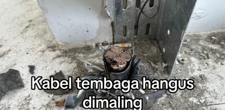 Material Logam dan Instalasi Listrik di Tribun Pacuan Kuda Pegasing Raib