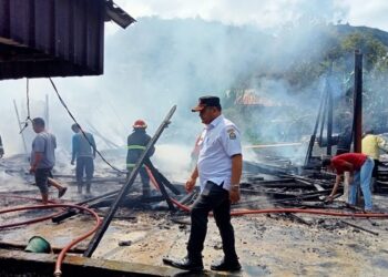 Rumah Pujiono di Bies Hangus Terbakar, Mobil dan Motor Selamat