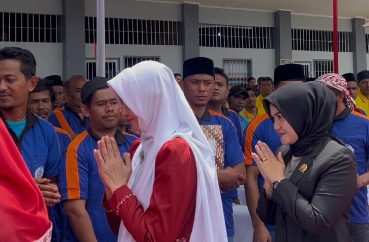 Agustina Hadiri Penyerahan Remisi untuk Warga Binaan Rutan Takengon