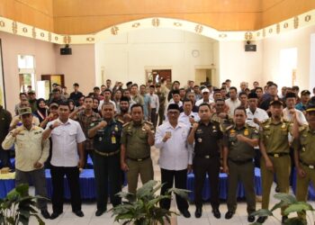 Diikuti Seratusan Peserta! Satpol PP – WH Aceh Tengah Edukasi Masyarakat Soal Qanun Jinayah