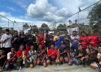 Turnamen Voli Warnai Perayaan HUT NasDem ke-14 di Kecamatan Celala