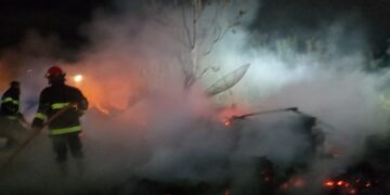 Ditinggal Pemilik, Satu Rumah di Kampung Kung Ludes Terbakar