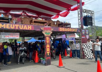 Meutuah Drag Bike Dimulai, 500 Starter Ramaikan Lintasan Blang Bebangka