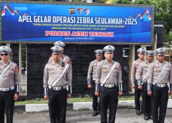 Berlangsung 14 Hari, Ini Sasaran Operasi Zebra Seulawah di Takengon!