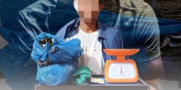 Pengedar Ganja Asal Bireuen Diringkus di Rime Raya, Barang Bukti 1,2 Kg Disita Polisi