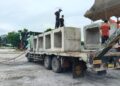 PUPR Aceh Tengah Pasang Box Culvert, Arus Jalan Lintang Sementara Terganggu