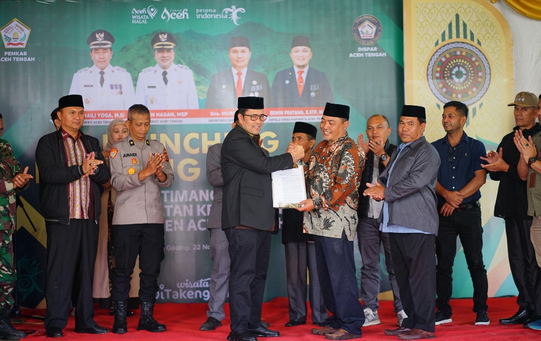 Dispar Launching Timangan Gading Sebagai Kampung Inggris