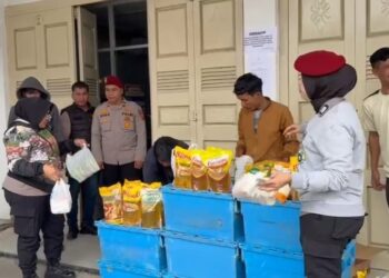 Polisi di Aceh Tengah Amankan Penjualan Beras di Alfamart dan Indomaret 