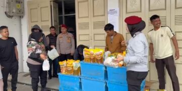 Polisi di Aceh Tengah Amankan Penjualan Beras di Alfamart dan Indomaret 