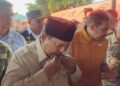 Ke Aceh Tengah, Presiden Prabowo Sempat Nikmati Lepat Gayo di Posko Pengungsian