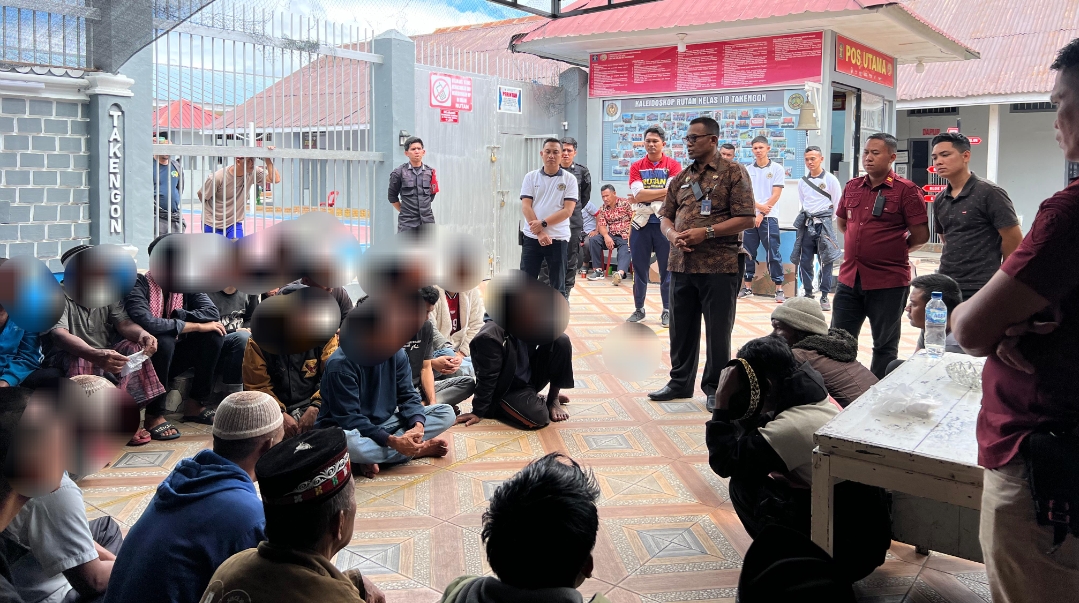 Terkait Status Burni Telong, 50 Narapidana Dievakuasi ke Takengon