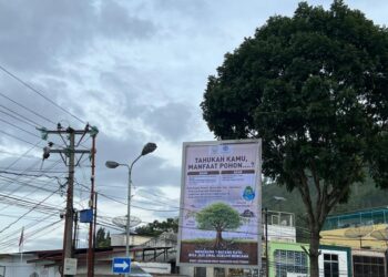 Baliho DLH Aceh Tengah “Tahukah Kamu Manfaat Pohon”