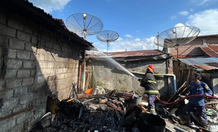 Rumah Milik Reje Uning Niken Nyaris Hangus Terbakar