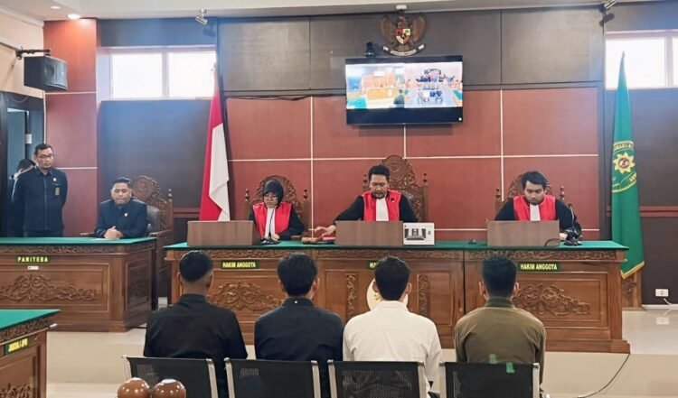 Hakim Putuskan Kasus Sandika Cs Tiga Bulan, Diganti Kerja Sosial di RSUD Datu Beru Takengon