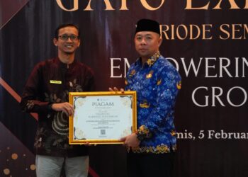 Pemkab Aceh Tengah Dinobatkan Terbaik Penyaluran DAK Fisik Tahun 2025