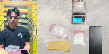 Polisi Sita 20,45 Gram Sabu, Warga Bebesen ini Ditangkap, Nama “Adek” di Lhokseumawe Menyeruak