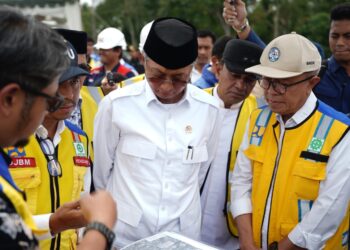 Menteri PU Sebut Lubang Raksasa di Pondok Balik Segera Dilakukan Grouting dan Pengendalian Sungai