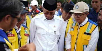 Menteri PU Sebut Lubang Raksasa di Pondok Balik Segera Dilakukan Grouting dan Pengendalian Sungai