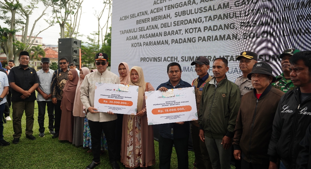 Rp32,175 Miliar Mengalir ke Aceh Tengah, 1.680 KK Terima Stimulan Perbaikan Rumah