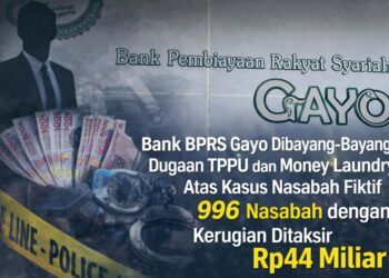 BPRS Gayo Dibayang – Bayangi TPPU dan Money Laundry 