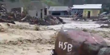Banjir Susulan di Aceh Tengah, Jembatan Darurat Hanyut dan Sejumlah Kampung Terisolasi