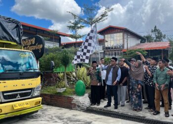 Perkuat Daya Saing Global, Bupati Haili Yoga Lepas 19,2 Ton Kopi Gayo ke Inggris 