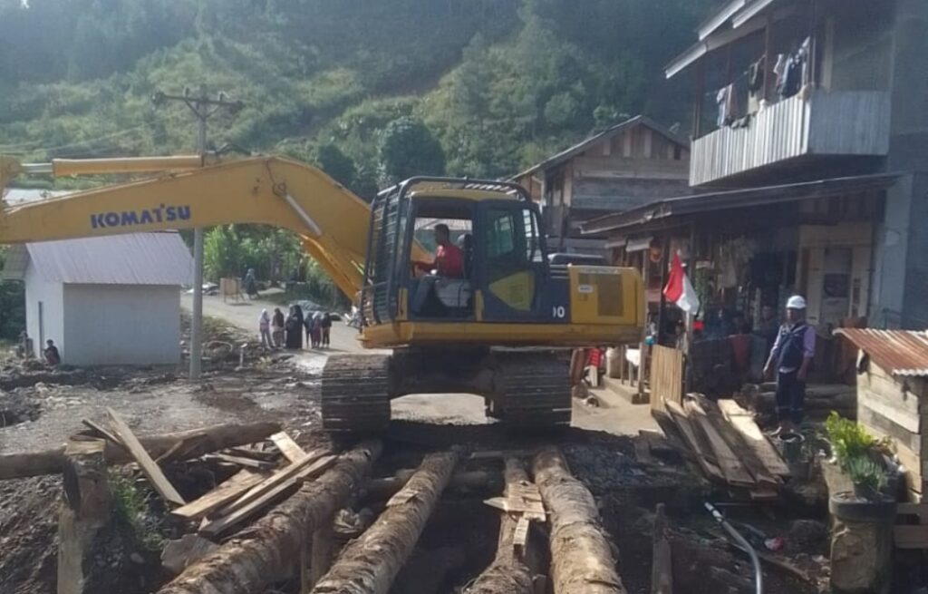 Perbaikan Darurat Jembatan Nosar Dikebut, Akses Takengon – Bintang Dialihkan Sementara