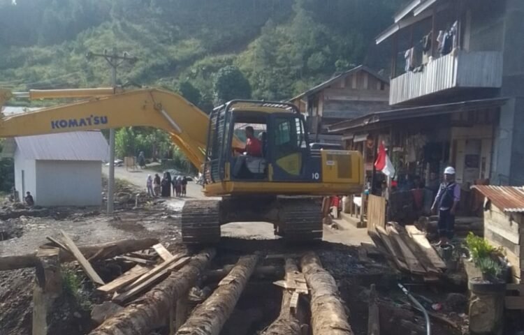 Perbaikan Darurat Jembatan Nosar Dikebut, Akses Takengon – Bintang Dialihkan Sementara