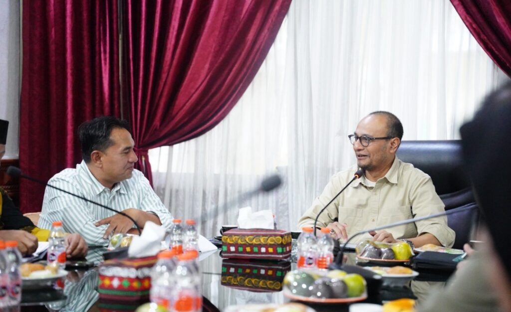 Muchsin Hasan Sambut Tim Satgas PRR, Bahas Percepatan Rehab Rekon di Aceh Tengah 
