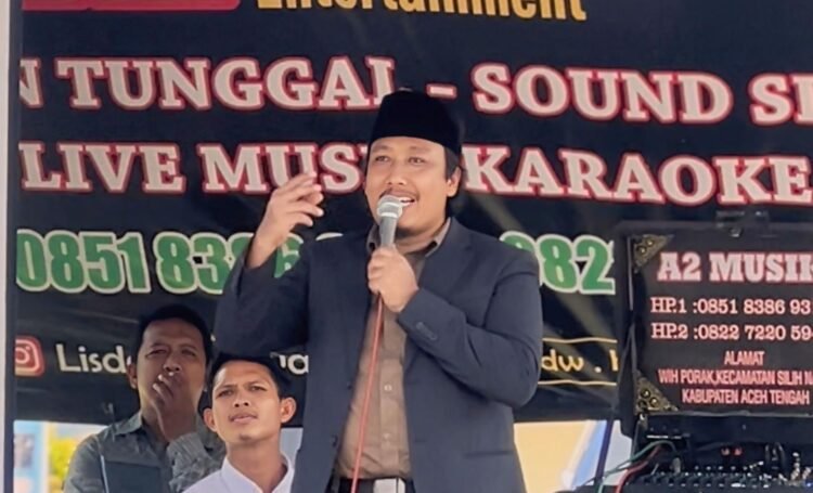Fahrijal Kasir Sebut Adat Bemunge Benteng Moral Generasi Muda Gayo