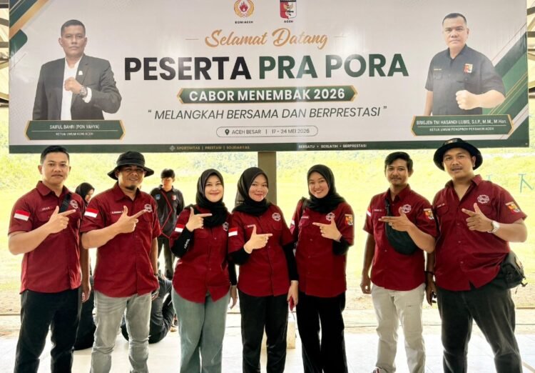 Perbakin Aceh Tengah Borong Tiga Medali di Pra PORA 2026