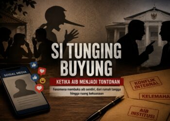 Si Tunging Buyung, Ketika Aib Menjadi Tontonan