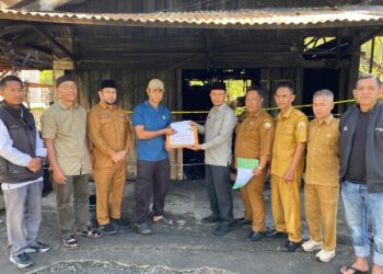 Baitul Mal Aceh Tengah Salurkan Bantuan Darurat untuk Korban Kebakaran di Paya Tumpi I