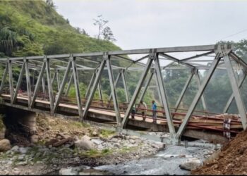 Satgas PRR Sebut Jembatan Enang-Enang Rentan Ambruk
