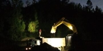 Proyek Jalan Nasional di Linge Diduga Keruk Material dari Sungai Jambo Aye