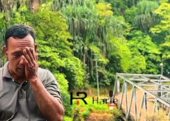 Sahrial Abadi Tak Kuasa Menahan Tangis, Klaim Camat Tak Mendukung Perjuangannya