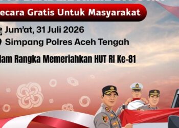 Pemkab Akan Bagikan 1000 Bendera Gratis untuk Masyarakat Aceh Tengah