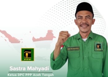 Nahkodai PPP Aceh Tengah, Sastra Mahyadi Siap Besarkan Partai Ka’bah