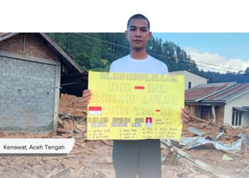 Rumahnya Hancur Diterjang Banjir, Pemuda Kenawat Lut ini Lulus Tamtama TNI AD