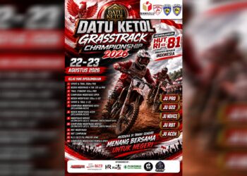 Grasstrack Datu Ketol Ramaikan HUT ke-81 RI, Pembalap Aceh akan Adu Nyali di Kute Panang