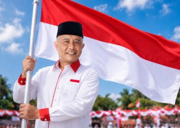 Fauzan Ajak Masyarakat Kibarkan Merah Putih, Semarakkan HUT ke-81 RI 