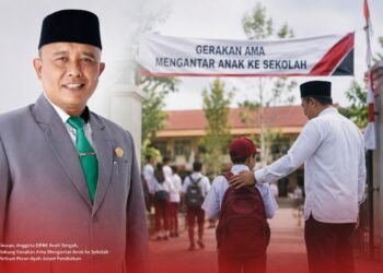 Fauzan Dukung Gerakan Ama Mengantar Anak ke Sekolah, Perkuat Peran Ayah dalam Pendidikan