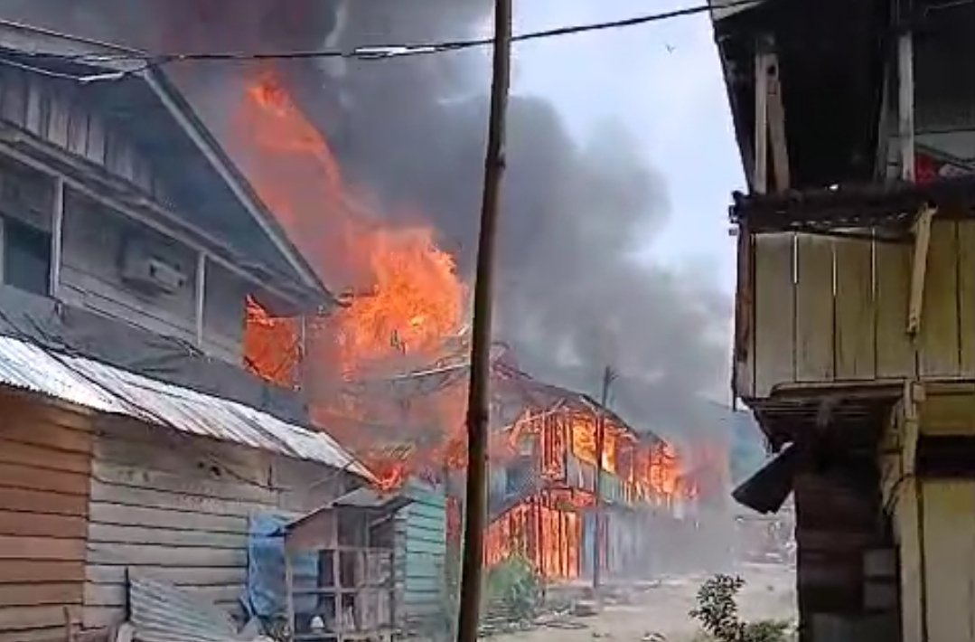 BREAKING NEWS: Pasar Jagong Jeget Terbakar