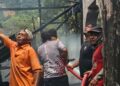 Satu Rumah Warga di Silih Nara Hangus Terbakar, Dua Terimbas