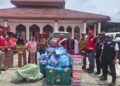 PMI Antar Bantuan ke Korban Kebakaran Jagong Jeget, Fauzan: Mereka Tidak Boleh Merasa Sendiri