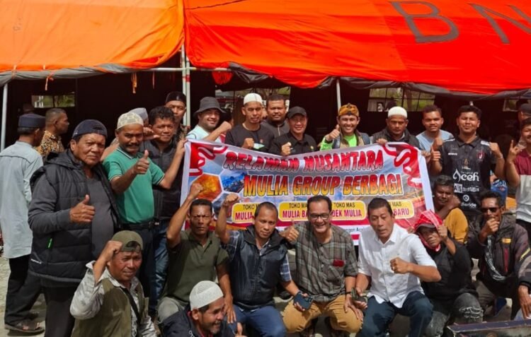 200 Selimut untuk Penyintas Kebakaran Jagong Jeget dan Sagi Indah